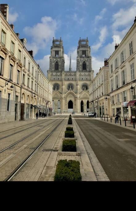 Joli F2 Gare Orleans Avec Parking Prive Et Balcon Classe 3 Etoiles מראה חיצוני תמונה